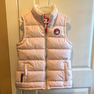 Women's Pink Puffer Vest